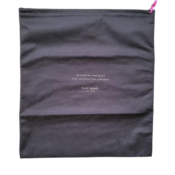 Kate Spade Women's Purse Dustbag Size 12" X 13" - Picture 1 of 2